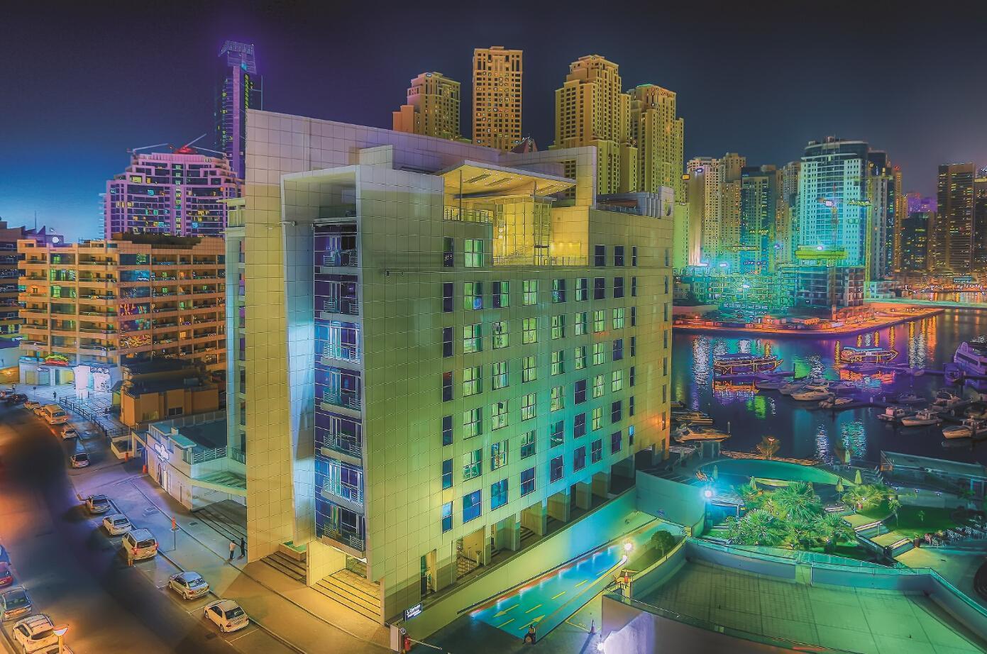 Jannah Marina Hotel Apartments Dubaj Kültér fotó